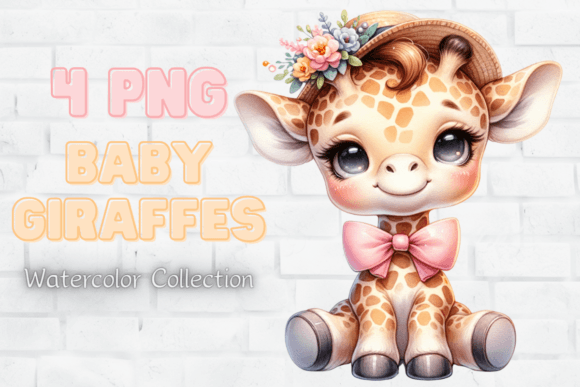 Download Cute Baby Giraffe Nursery Decor Clipart - Cute Collection