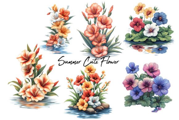 Download Summer Cute Flower Clipart - Cute Collection