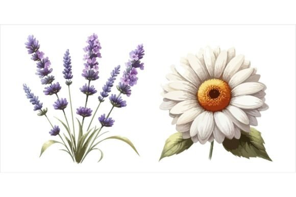 Download Watercolour Flowers Bundle EPS - Watercolour Collection