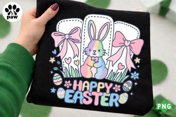 Download Happy Easter Png, Cute Pastel Bunny Png - Cute Collection