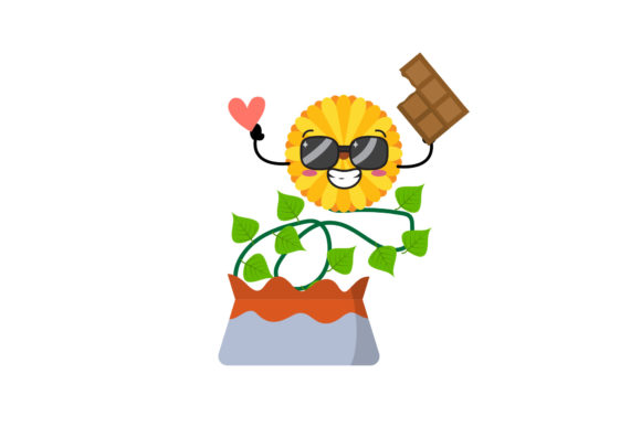 Download Valentine Kawaii Plant Cute Flower Art - Cute Collection