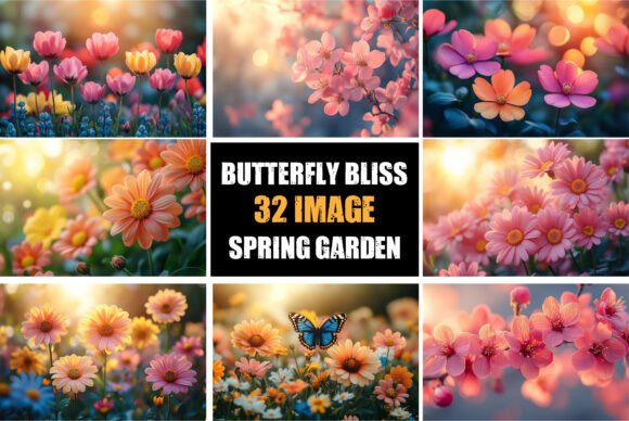 Download Butterfly’s Dance in Spring Bloom - Spring bloom Collection