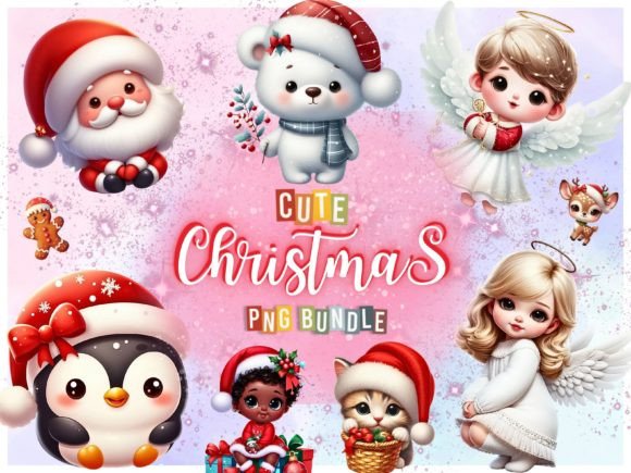 Download 64 Cute Christmas Png Sublimation Bundle - Cute Collection