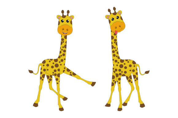 Download Cute Giraffe Animal Cartoon - Cute Collection