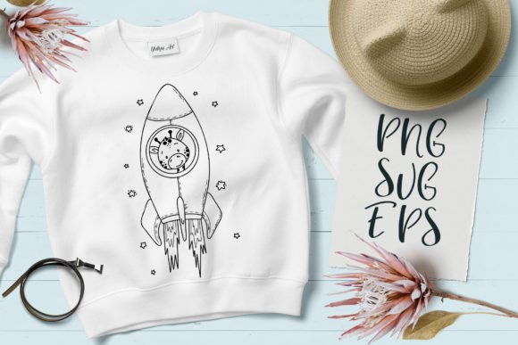 Download Cute Giraffe Happy Baby Animal SVG, EPS - Cute Collection