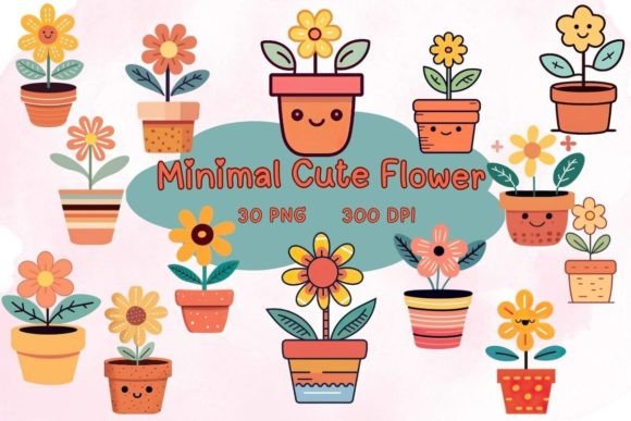 Download 30 Minimal Cute Flower Clipart - Cute Collection